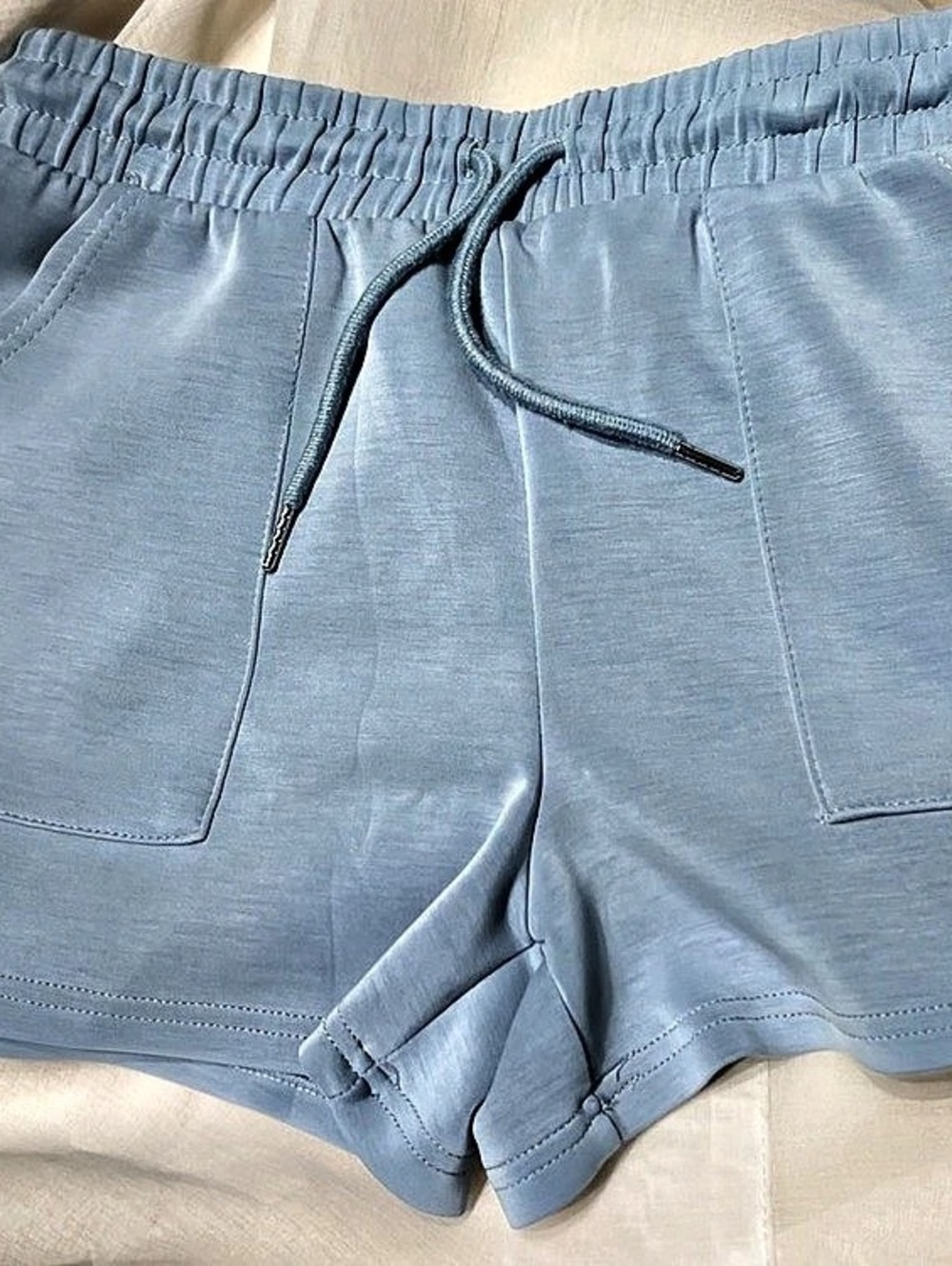 Always You Women's Blue Athletic Shorts Size Medium Like New